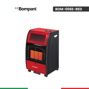 مدفأة غاز بومباني أحمر