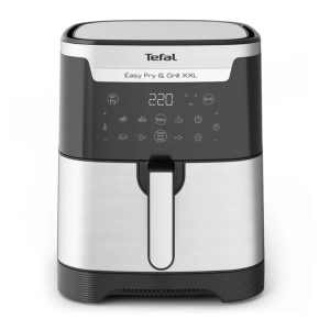 TEFAL Easy Fry & Grill XXL 6.5 Ltr Inox  2 IN 1(EY801D27) تيفال المقلى الهوائي الحجم الكبير مع شواء