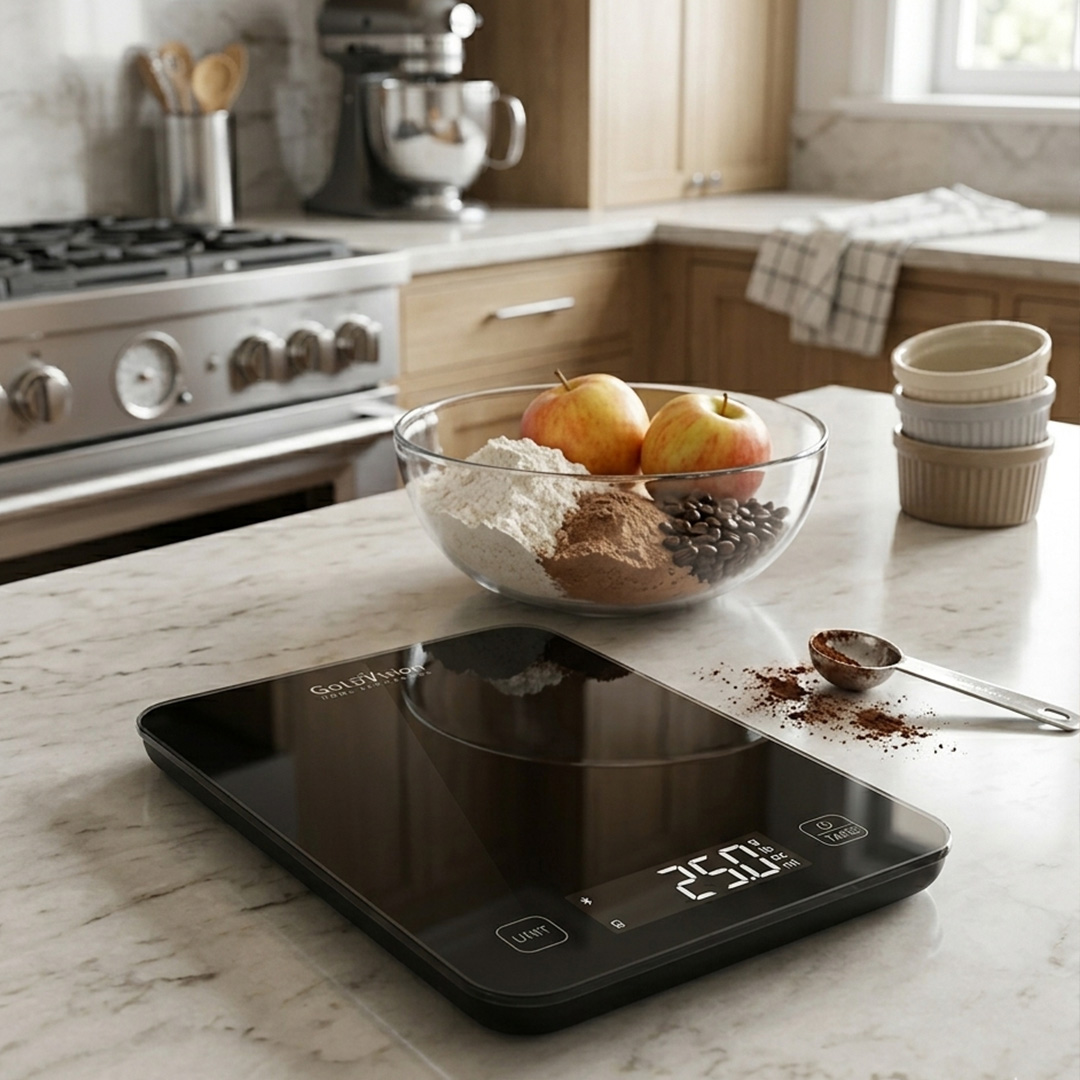 Goldvision Smart Kitchen Scale (GV-0086) میزان جولد فيجن طعام إلكتروني - Image 3